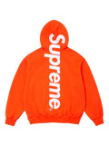Supreme satin-appliqué hoodie