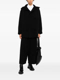 Yohji Yamamoto epaulette flap-pocket jacket