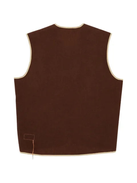 Fortela Sherpavest brushed-wool vest