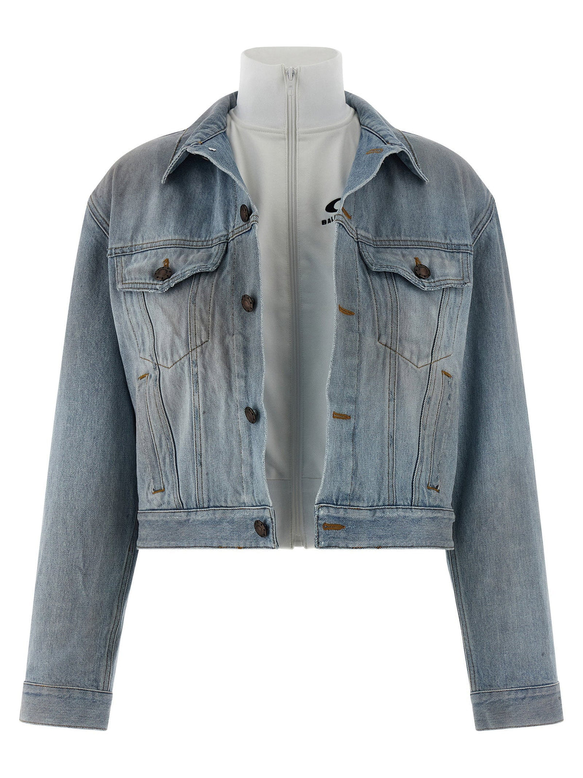 Balenciaga Women's Double Layer Jacket