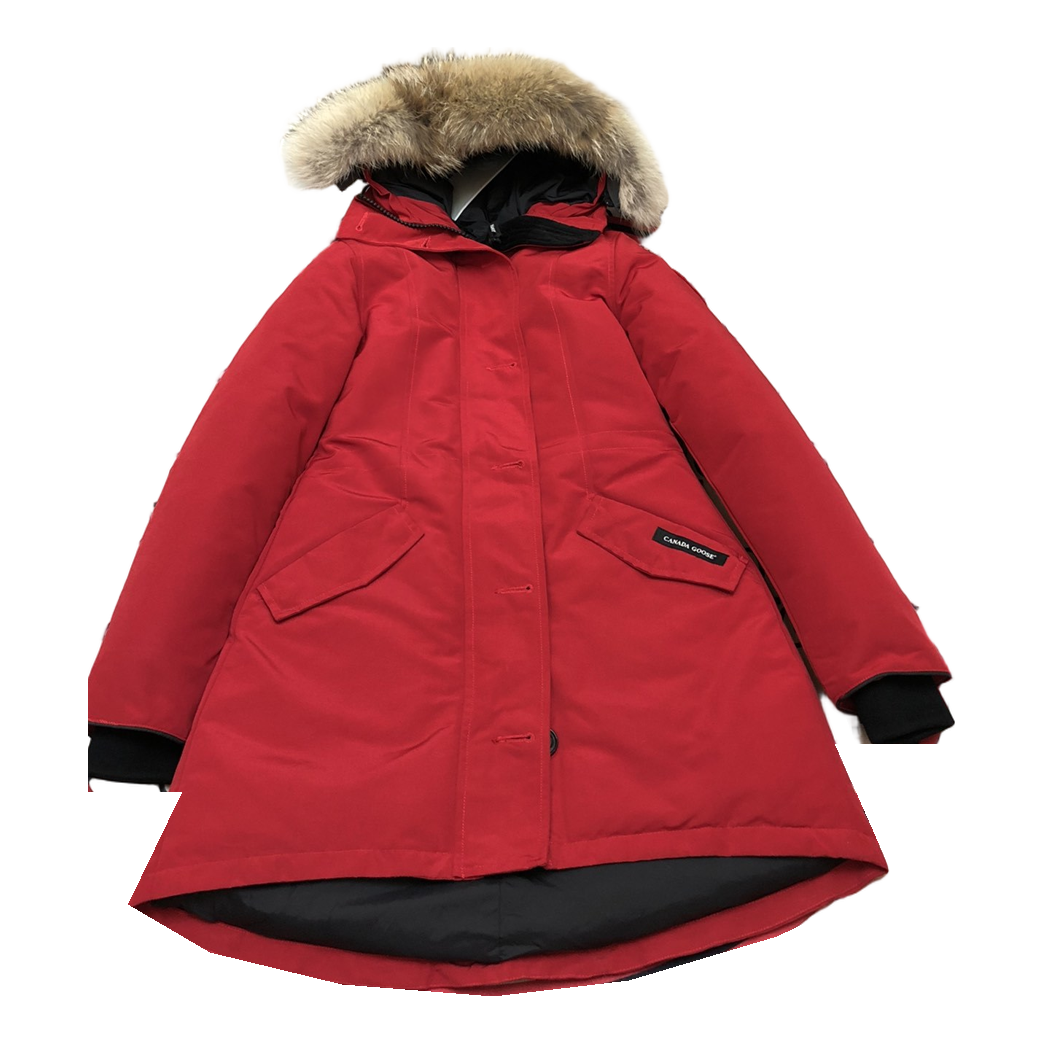 Canada Goose Women’s Rossclair Fur-Trim Parka – Tailored Fit Coyote Fur Hood 625-Fill Down
