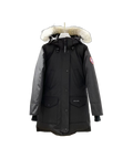 Canada Goose Women’s Trillium Fur-Trim Parka – 625-Fill Down Coyote Fur Hood Women’s Fit