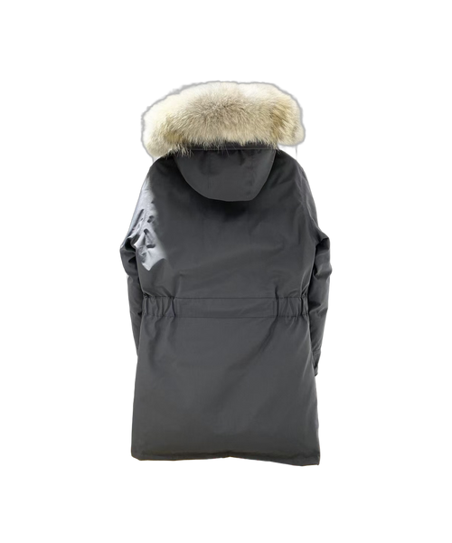 Canada Goose Women’s Trillium Fur-Trim Parka – Coyote Fur Hood Arctic-Tech Shell Buy Once Wear Forever