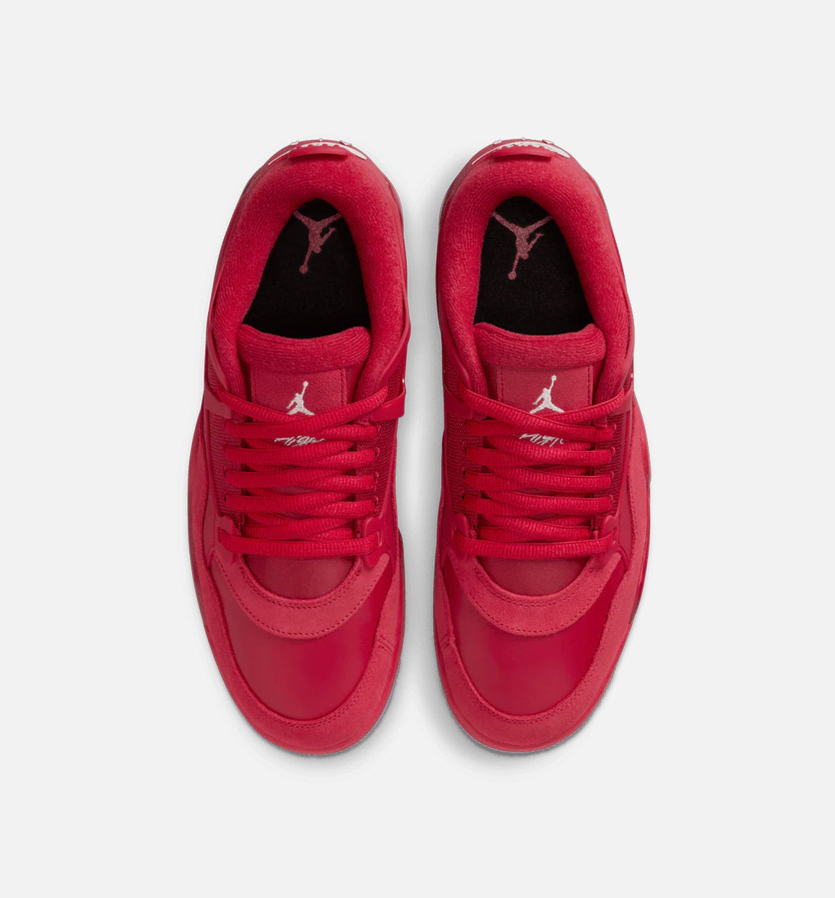 Air Jordan 4 RM Men's Sneakers - Varsity Red/Blue Tint/Black/White