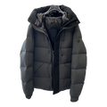 Moncler Contrast-Hood Colour-Block Puffer Jacket – Graphic Color Block Contrast Hood Premium Down