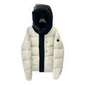 Moncler Contrast-Hood Colour-Block Puffer Jacket – Contrast Hood Color Block Premium Down