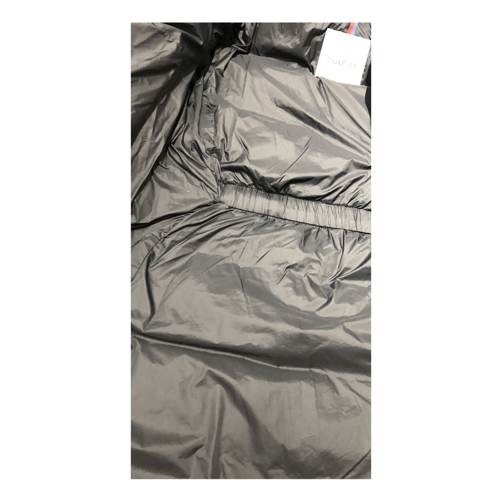 Moncler Four-Pocket Fur-Trim Hooded Long Puffer Coat – Black Four Pockets Premium Down