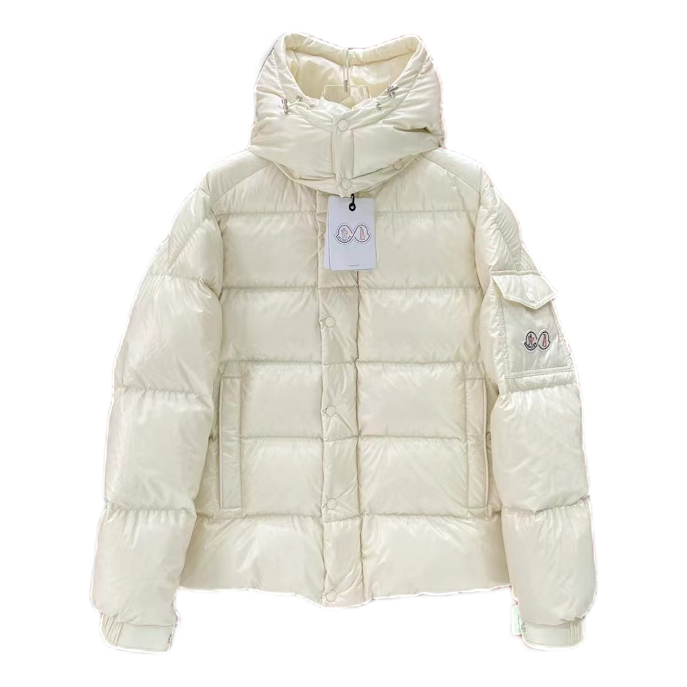 Moncler Maya 70th Anniversary Glossy Hooded Puffer Jacket – Collectible