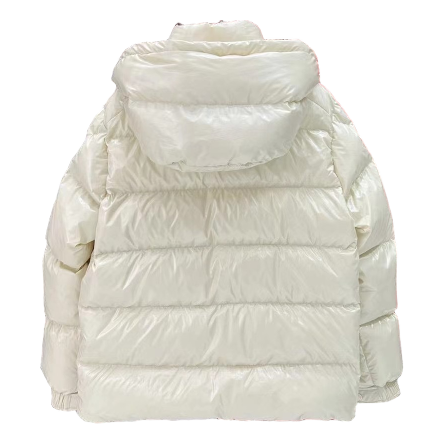 Moncler Maya 70th Anniversary Glossy Hooded Puffer Jacket – Collectible
