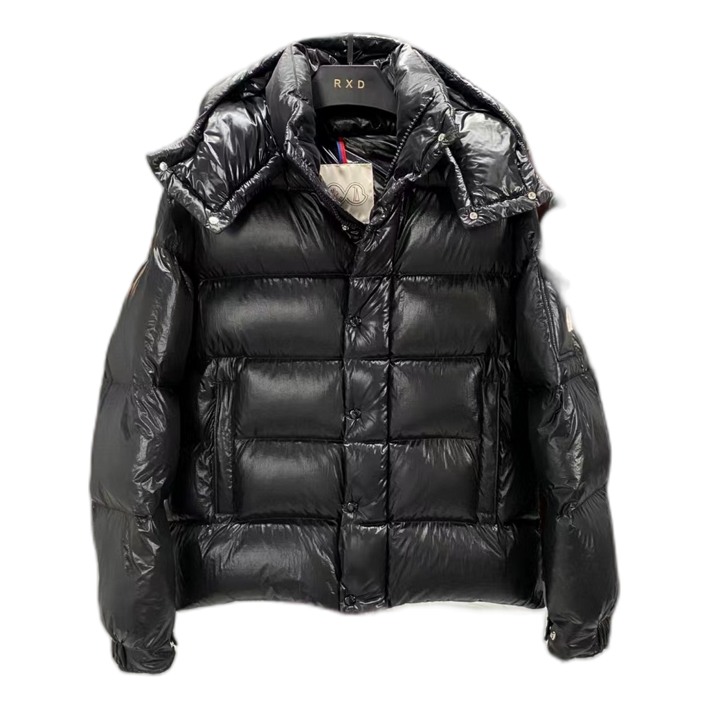 Moncler Maya 70th Anniversary Glossy Hooded Puffer Jacket – Shine Edition