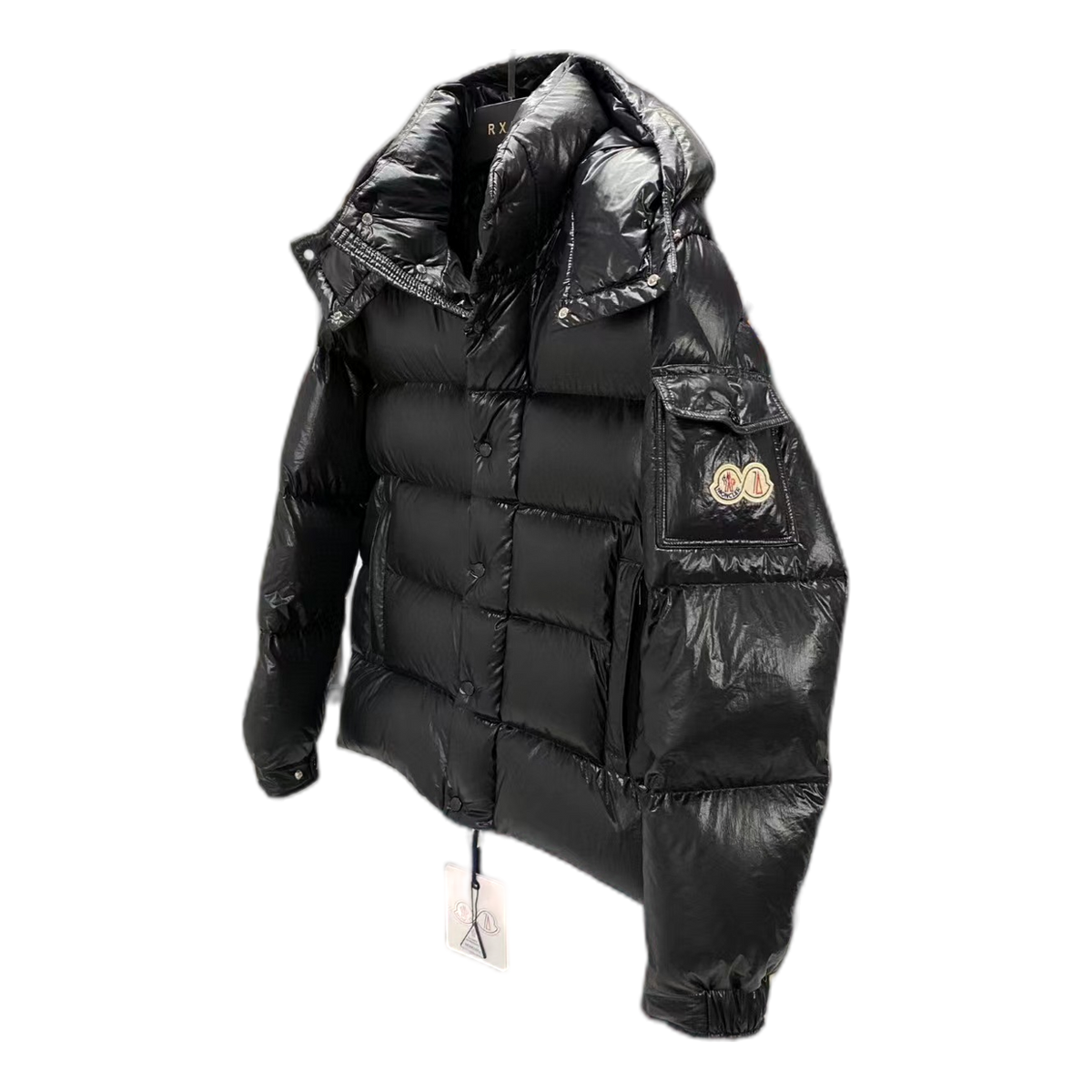 Moncler Maya 70th Anniversary Glossy Hooded Puffer Jacket – Shine Edition