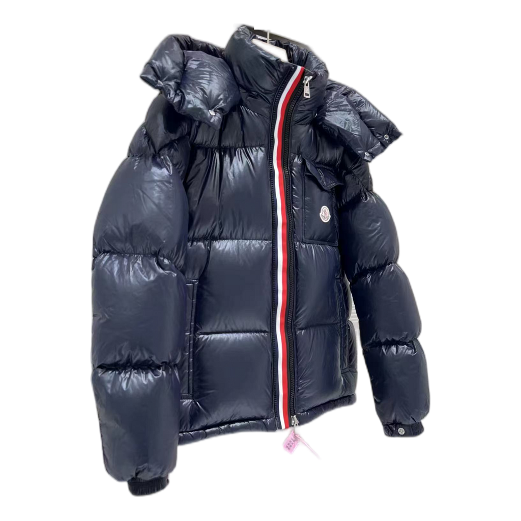 Moncler Montbeliard Hooded Puffer Jacket – Navy