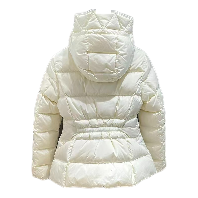 Moncler Drawstring-Hood Fitted Puffer Jacket – Precision Fit Adjustable Hood Premium Down
