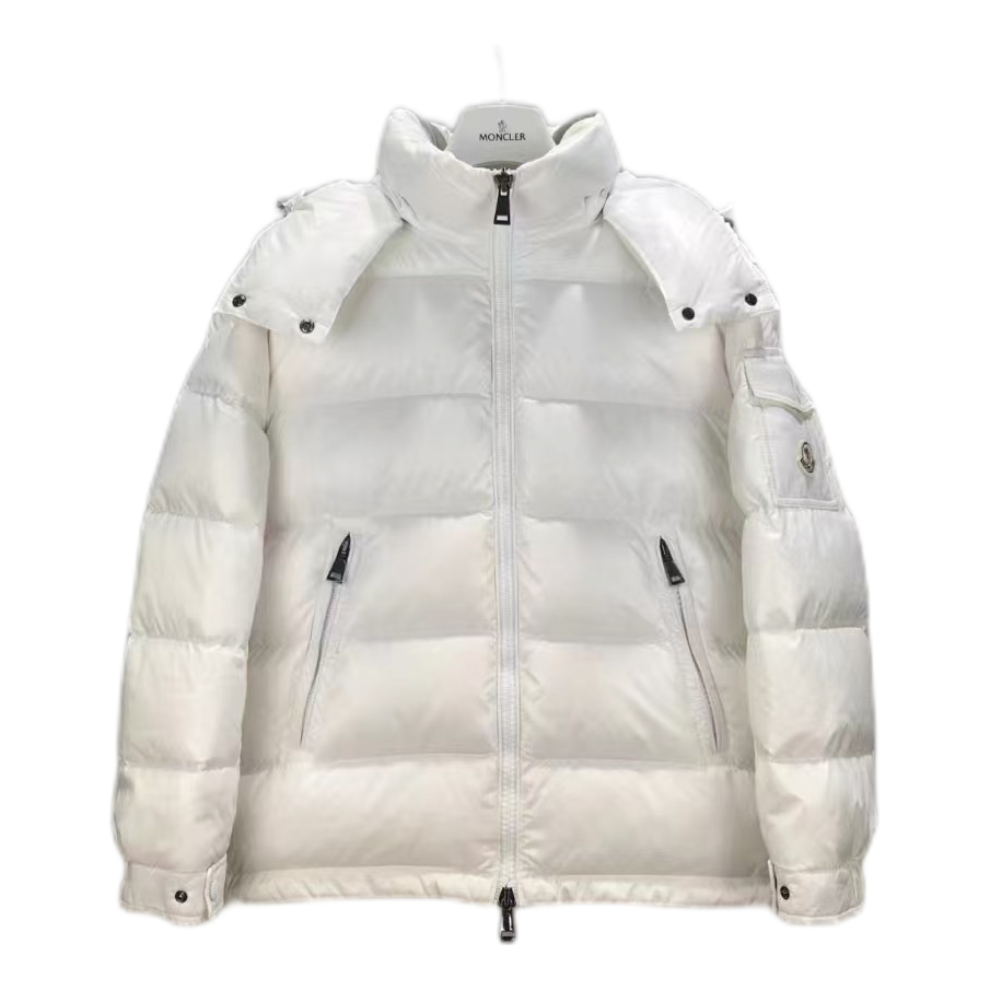 Moncler Maire Hooded Puffer Jacket – Full-Length Down