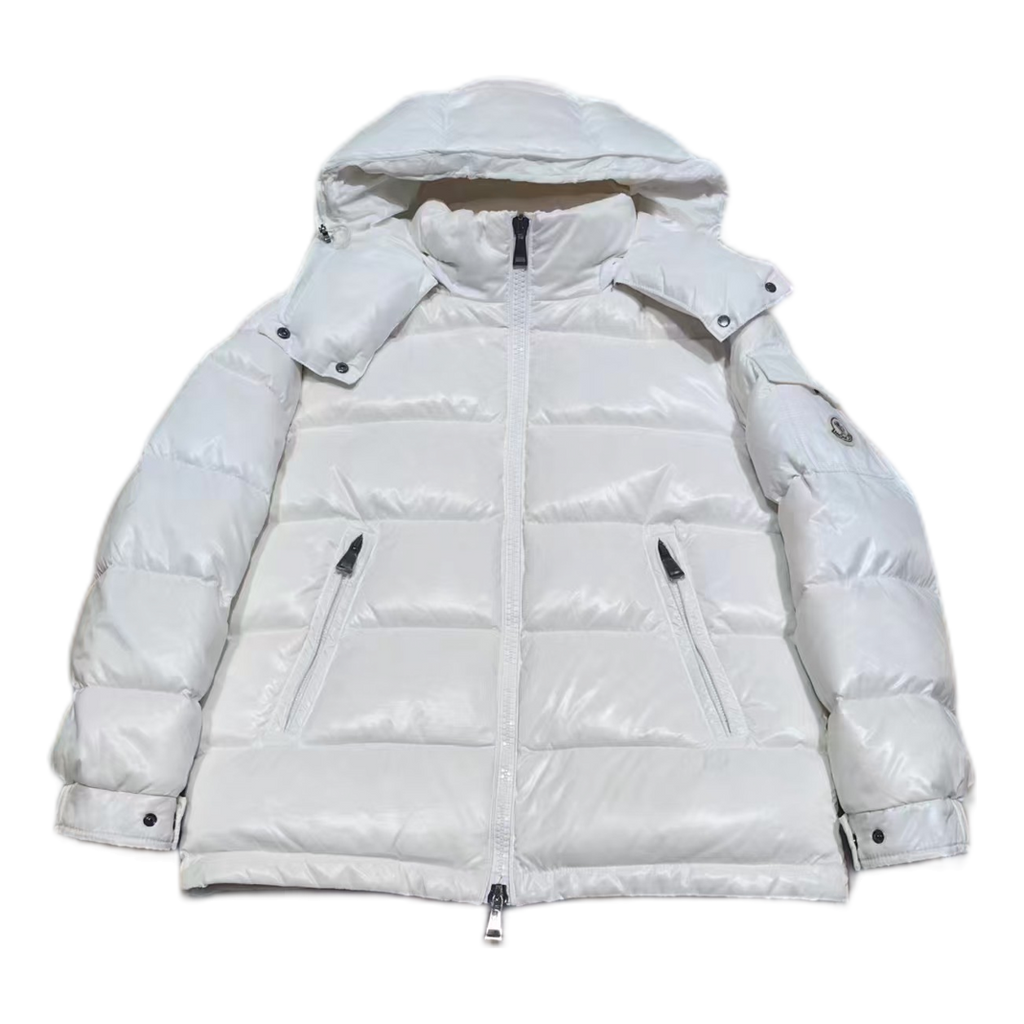 Moncler Maire Hooded Puffer Jacket – Full-Length Down