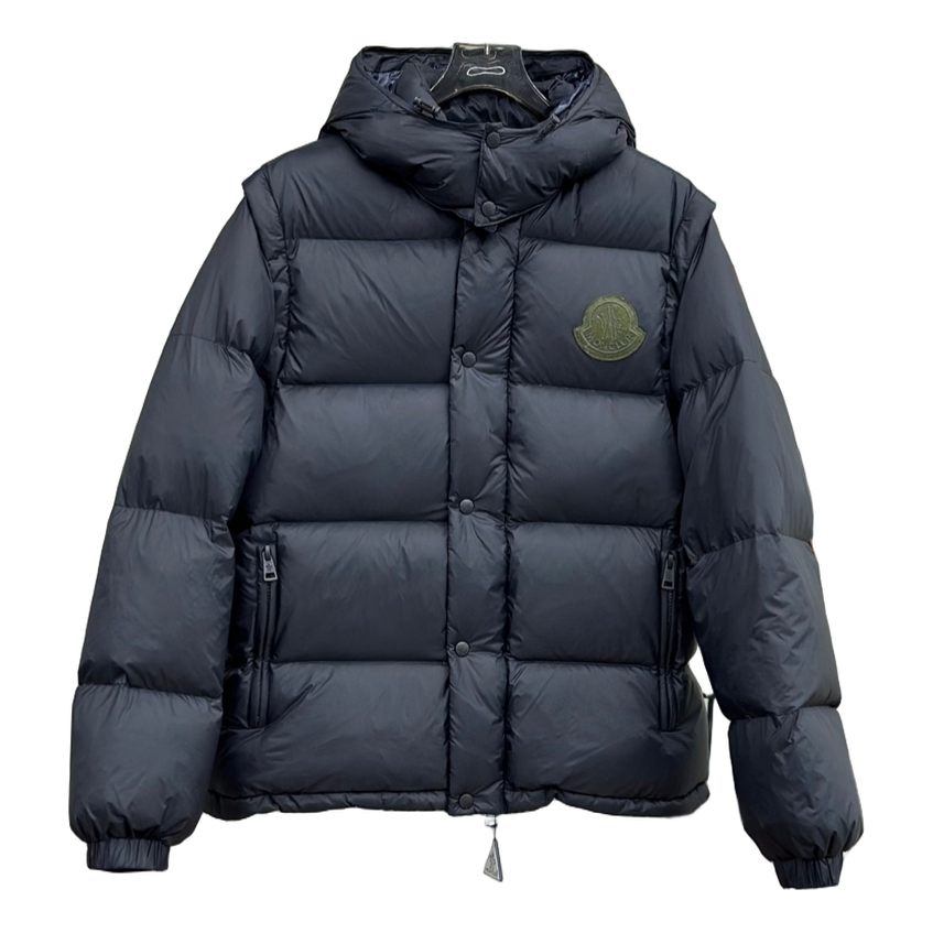 Moncler Cyclone Convertible Puffer Jacket – Transforms to Fit the Day Premium Down
