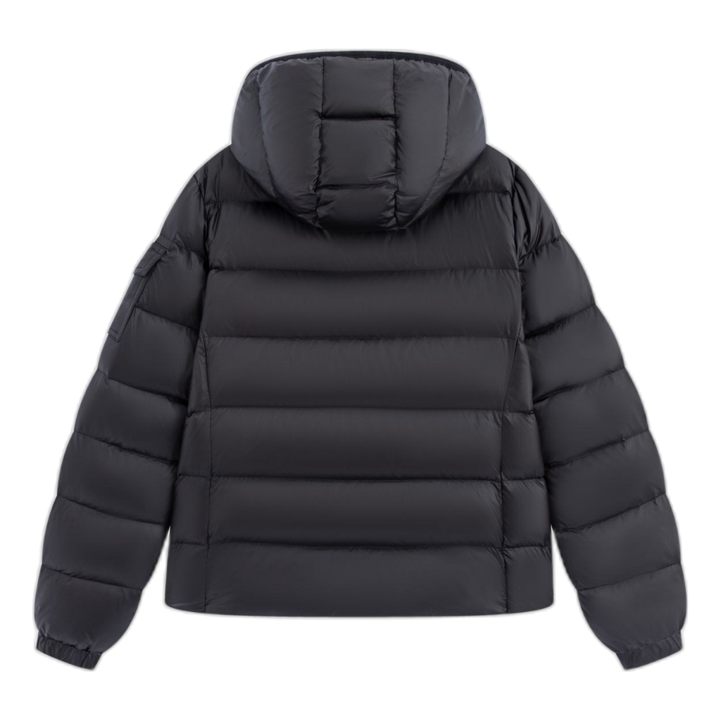 Moncler Gles Fitted Hooded Puffer Jacket – Body-Fit Premium Down