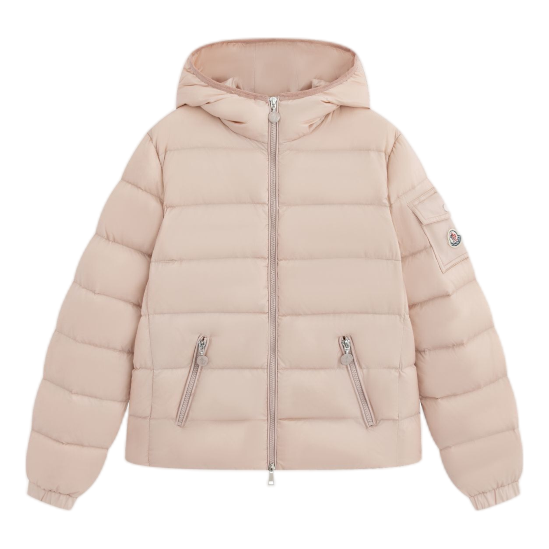 Moncler Gles Fitted Hooded Puffer Jacket – Tailored Fit Premium Down