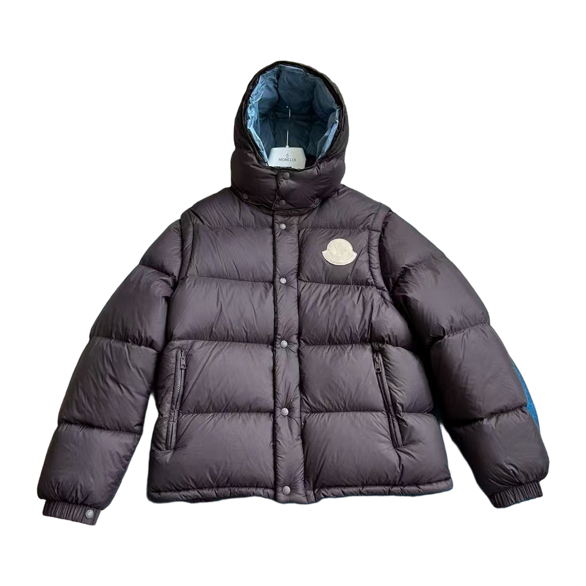 Moncler Cyclone Convertible Down Jacket – Black Convertible Premium Down Total Authority