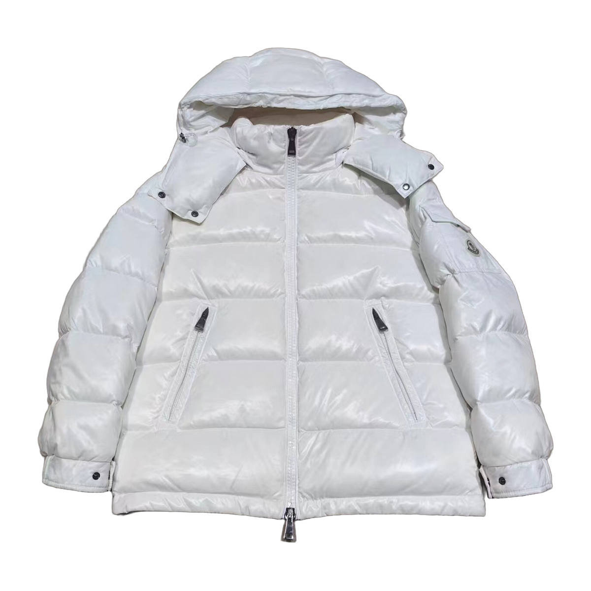 Moncler Maire Hooded Short Down Jacket – Cropped Silhouette