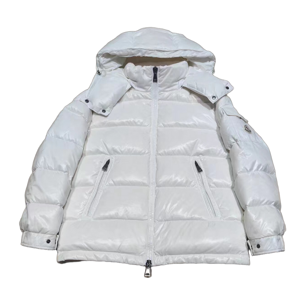 Moncler Maire Hooded Short Down Jacket – Cropped Silhouette