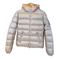 Moncler Gles Glossy Hooded Puffer Jacket – Light-Catching Shell Premium Down
