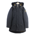Moose Knuckles Stag Lake Parka – Gold Trim & Fur Hood in Black