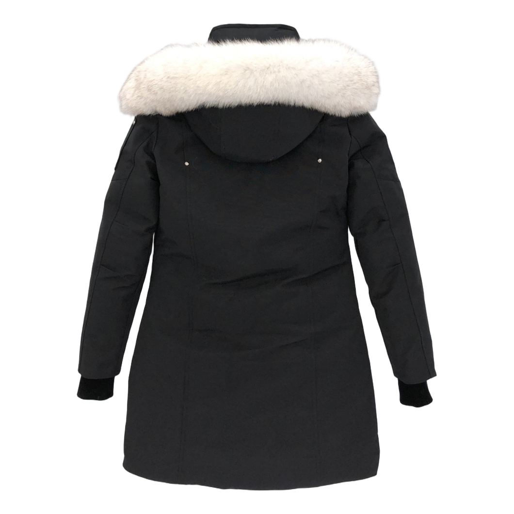 Moose Knuckles Stirling Pom-Pom Parka – White Fur Trim Collection