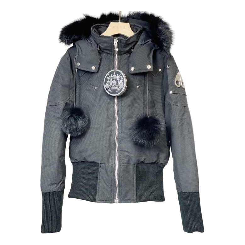Moose Knuckles Debbie Fur-Trim Bomber Jacket – Canadian Down