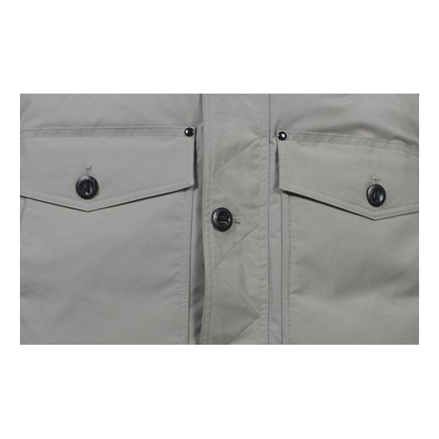 Moose Knuckles Four-Pocket Fur-Trim Quilted Jacket – Canadian Down