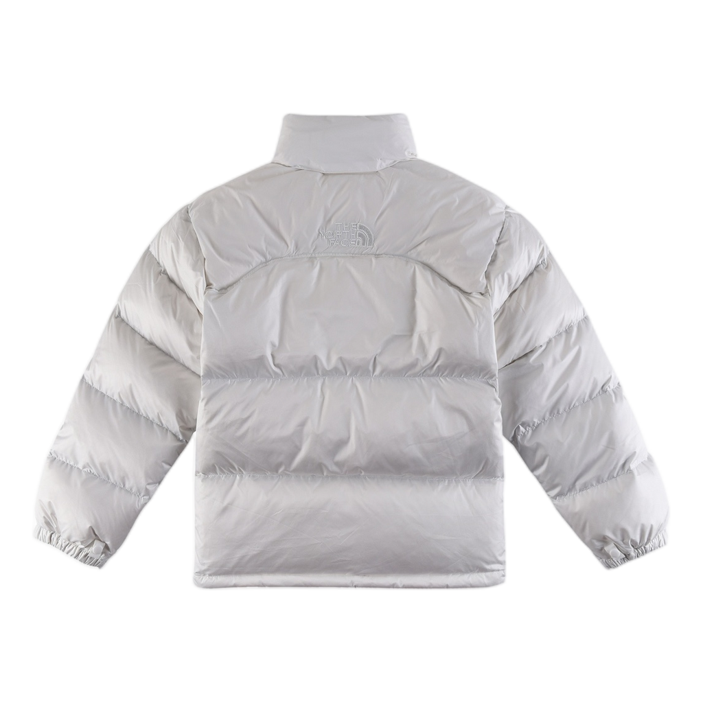 The North Face Contrast-Panel Stand-Collar Puffer Jacket – Two-Tone Winter Essential