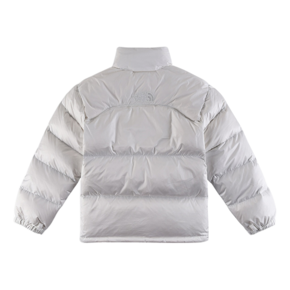 The North Face Contrast-Panel Stand-Collar Puffer Jacket – Two-Tone Winter Essential