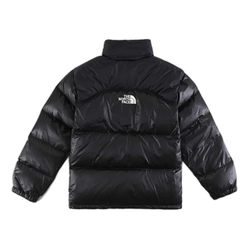 The North Face Contrast-Panel Stand-Collar Puffer Jacket – Street-Ready Winter Style