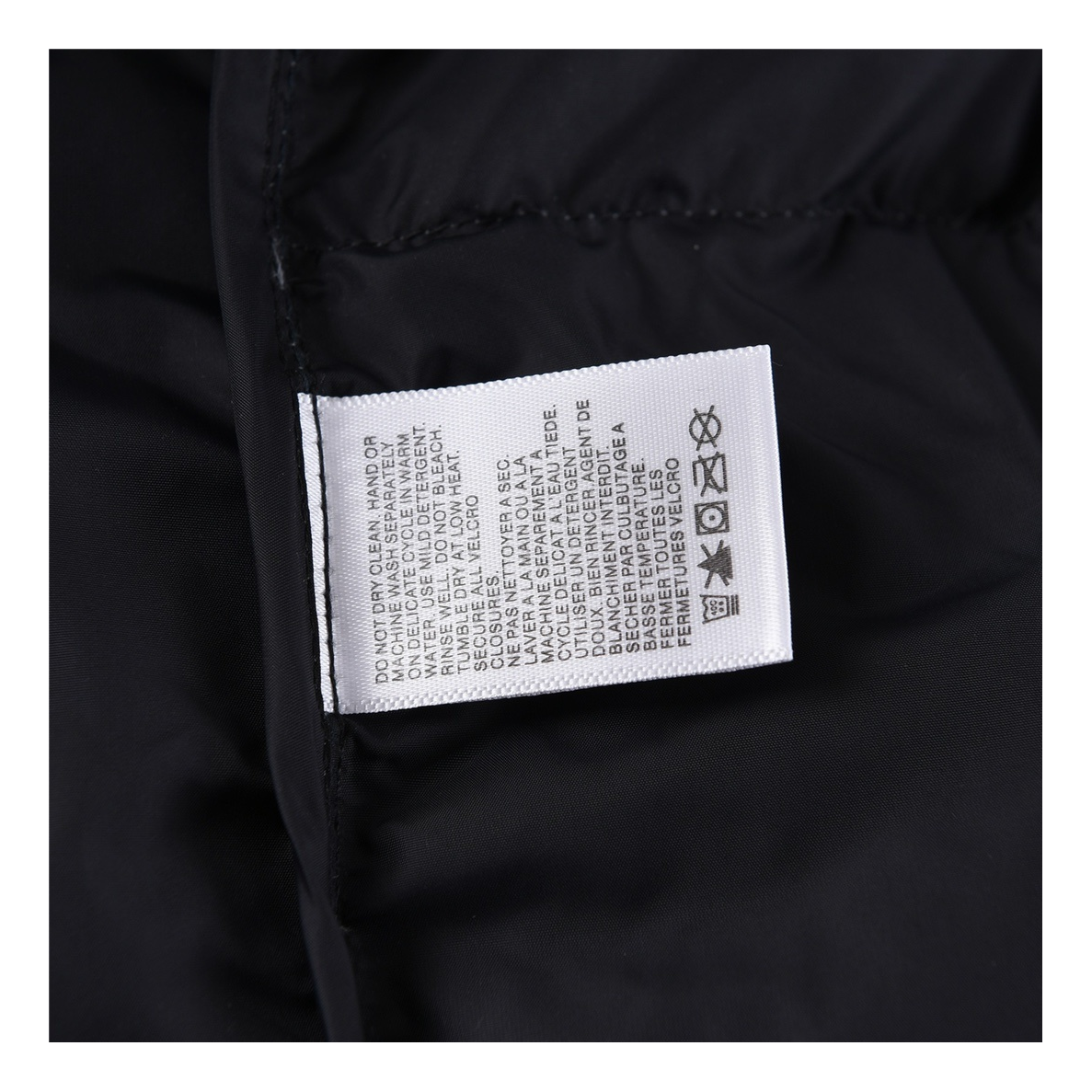 The North Face Contrast-Panel Stand-Collar Puffer Jacket – Two-Tone Winter Essential