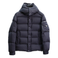 Prada Hooded Puffer Jacket – Signature Sleeve Pouch